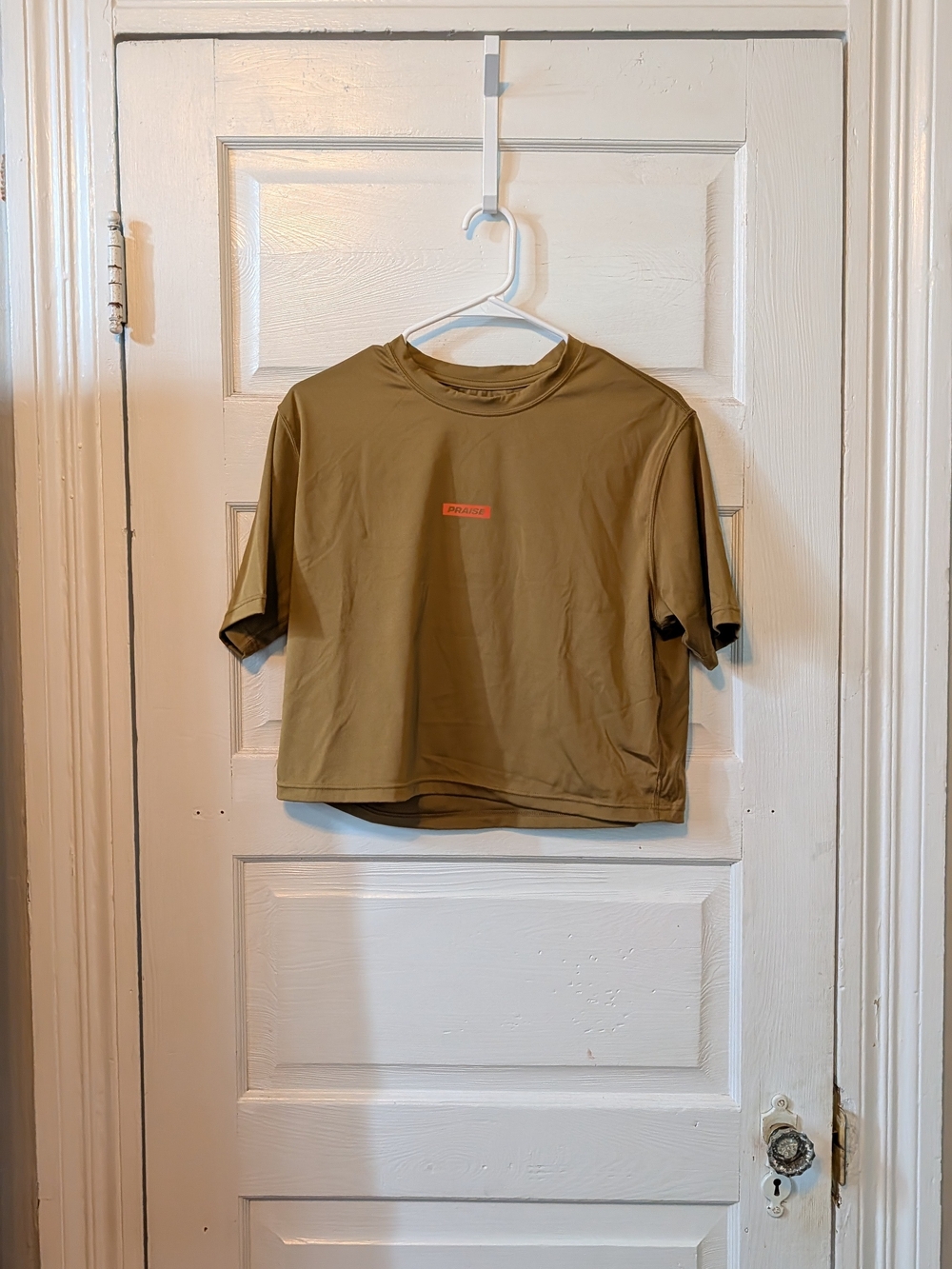 Praise Endurance Pacer Crop Tee Unisex